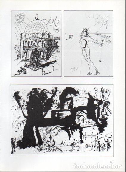 Otros art&iacute;culos de coleccionismo en papel: LAMINA V50235: S. Dali. Dibuixos per il&middot;lustrar el text de Josep Pla Obres de Museu
