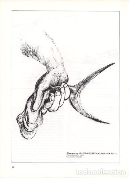 Otros art&iacute;culos de coleccionismo en papel: LAMINA V50213: Salvador Dali. Il&middot;lustracio per La Vida Secreta de Salvador Dali