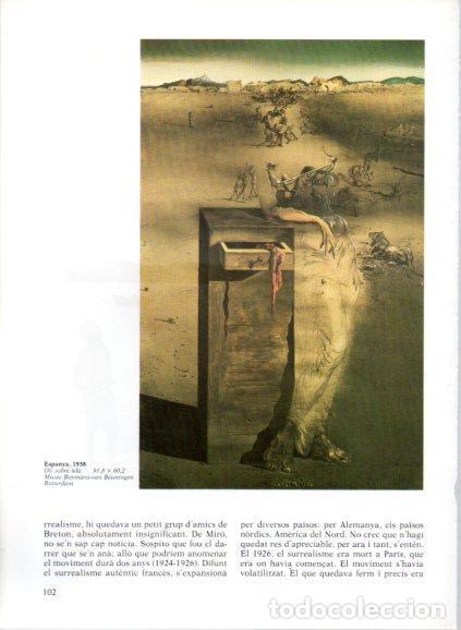 Otros art&iacute;culos de coleccionismo en papel: LAMINA V50221: Salvador Dali. Espanya 1938