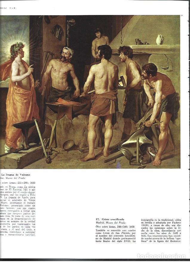 Otros art&iacute;culos de coleccionismo en papel: LAMINA 40377: La fragua de Vulcano, por Velazquez - Varios