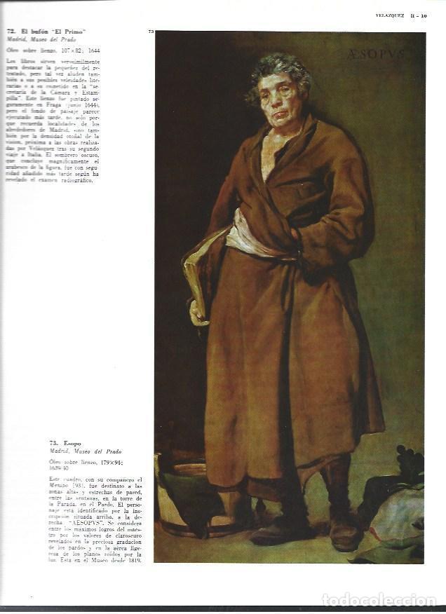 Otros art&iacute;culos de coleccionismo en papel: LAMINA 40386: Esopo, por Velazquez - Varios