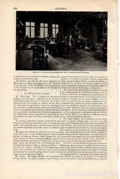 Altri oggetti di carta: LAMINA V50650: Laboratorio de alquimista, Nuremberg - Varios