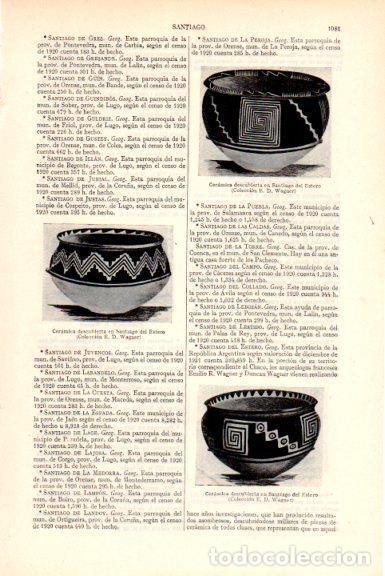 Otros art&iacute;culos de coleccionismo en papel: LAMINA V51373: Ceramicas de Santiago del Estero - Varios.