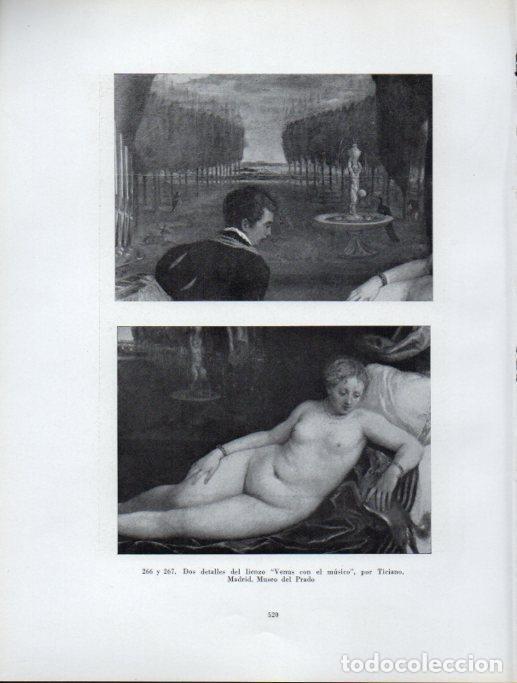 Outros artigos de papel: LAMINA V41092: Venus con el musico por Ticiano detalles - Antonio Igual Ubeda