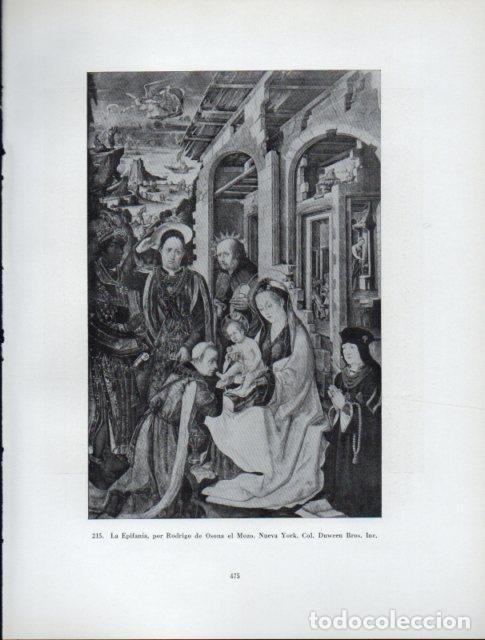 Sammelleidenschaft Andere Papierartikel: LAMINA V41067: La Epifania por Rodrigo de Osona el Mozo - Antonio Igual Ubeda