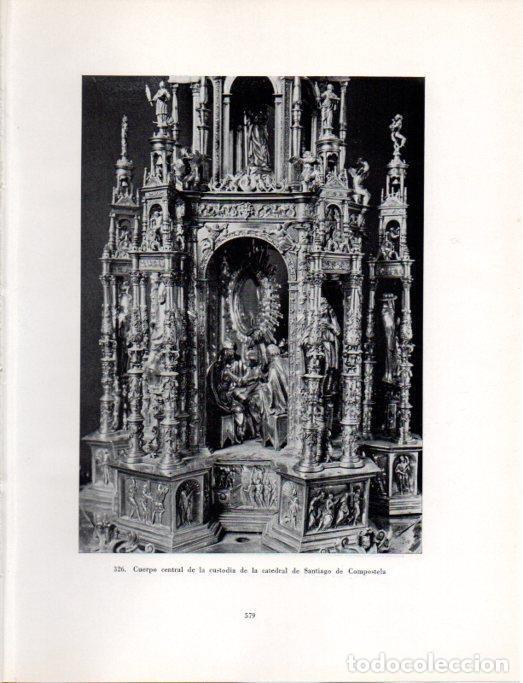 Otros art&iacute;culos de coleccionismo en papel: LAMINA V41124: Custodia de la catedral de Santiago de Compostela - Antonio Igual Ubeda