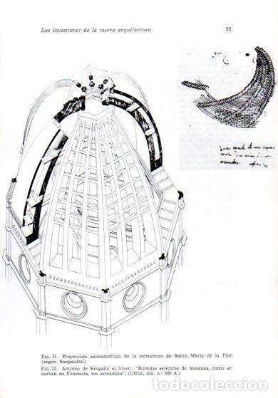 Paper Collecting Others: LAMINA V41171: Estructura de Santa Maria de la Flor en Florencia por Sanpaolesi - Leonardo Benevolo