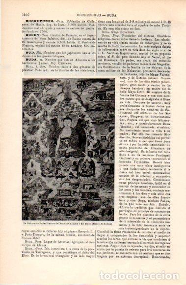 Otros art&iacute;culos de coleccionismo en papel: LAMINA V40843: La historia de Buda pintura del Norte de la India o Tibet - Varios