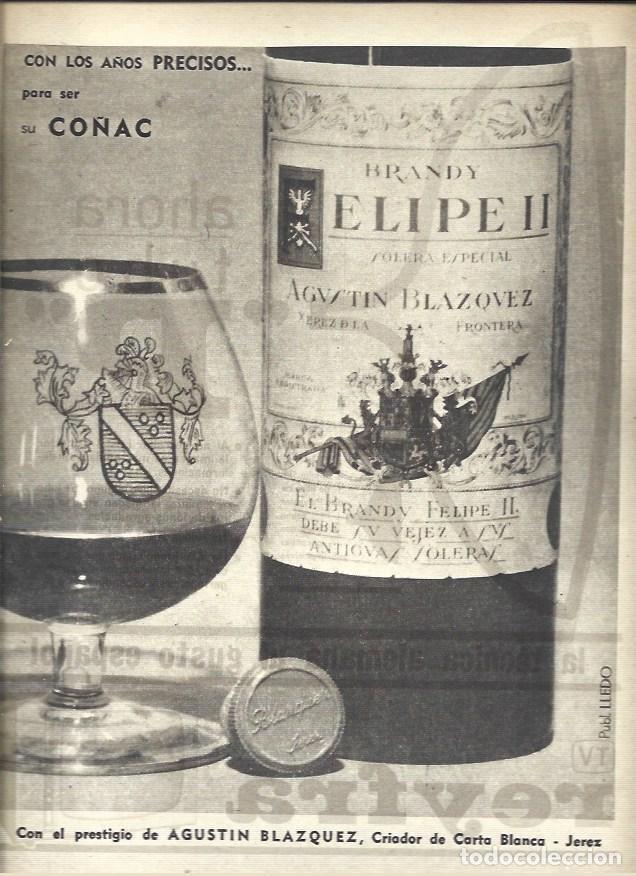 Otros art&iacute;culos de coleccionismo en papel: LAMINA 40884: Publicidad de Brandy Felipe II - VVAA