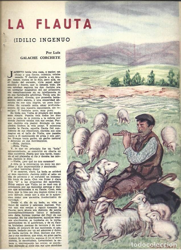 Otros art&iacute;culos de coleccionismo en papel: LAMINA 40926: La flauta, ilustracion de Robledano - VVAA