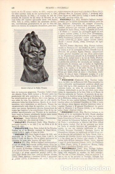Otros art&iacute;culos de coleccionismo en papel: LAMINA V41641: Bronce por Picasso - Varios