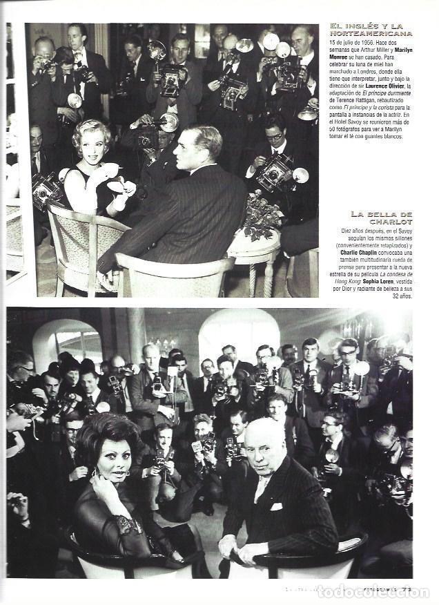 Outros artigos de papel: LAMINA 37226: Marilyn Monroe con su marido y Sofia Loren con Charlot - Jaume Figueras