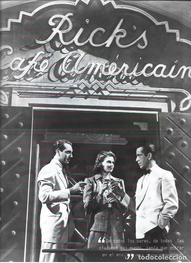 Altri oggetti di carta: LAMINA 37287: Bogart con los actores de Casablanca - Nuria Vidal