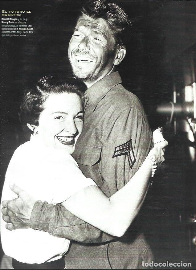 Altri oggetti di carta: LAMINA 37233: Ronald Reagan con Nancy Davis - Jaume Figueras