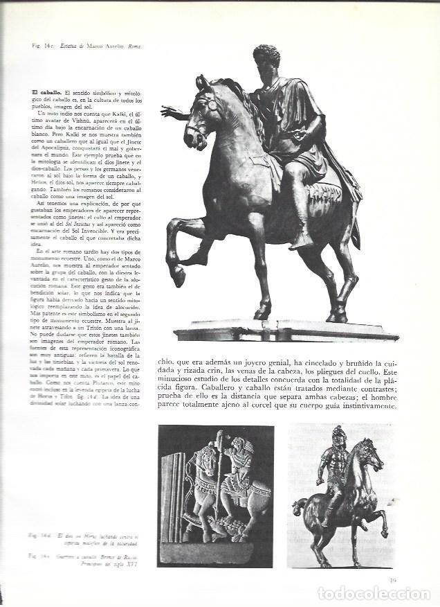 Altri oggetti di carta: LAMINA 37011: Estauta de Marco Aurelio en Roma - VVAA