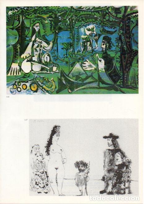 Otros art&iacute;culos de coleccionismo en papel: LAMINA V43129: Picasso. Le dejeuner sur segons Manet i Aiguatinta - Josep Palau i Fabre