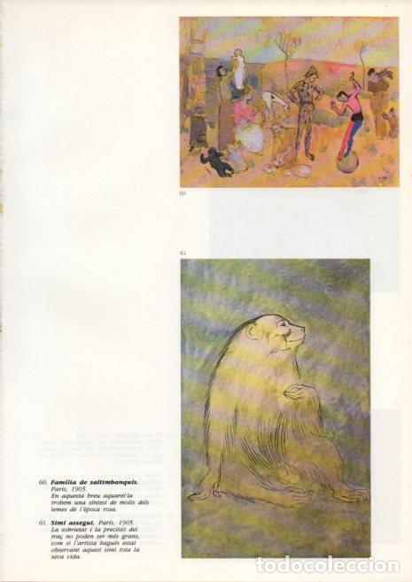 Otros art&iacute;culos de coleccionismo en papel: LAMINA V43096: Picasso. Familia de saltimbanquis i Simi assegut - Josep Palau i Fabre