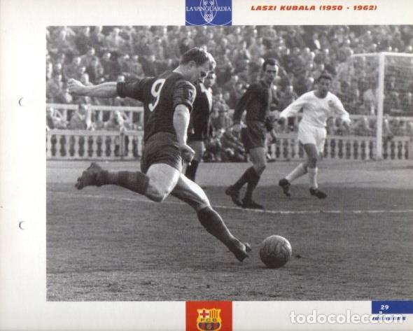 Otros art&iacute;culos de coleccionismo en papel: LAMINA V43350: Kubala F.C. Barcelona. El Gran album del Bar&ccedil;a