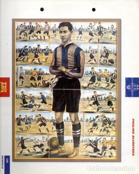 Otros art&iacute;culos de coleccionismo en papel: LAMINA V43365: Paulino Alcantara F.C. Barcelona. El Gran album del Bar&ccedil;a
