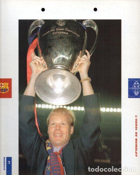 Otros art&iacute;culos de coleccionismo en papel: LAMINA V43368: F.C. Barcelona Koeman Copa Europa Wembley