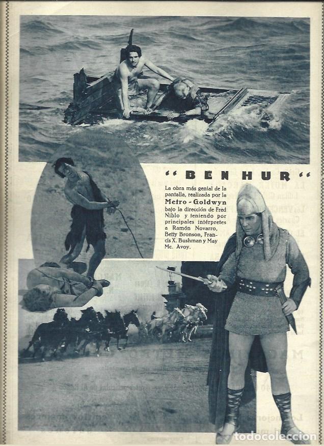 Otros art&iacute;culos de coleccionismo en papel: LAMINA 37430: Escenas de Ben Hur con Ramon Novarro - VVAA