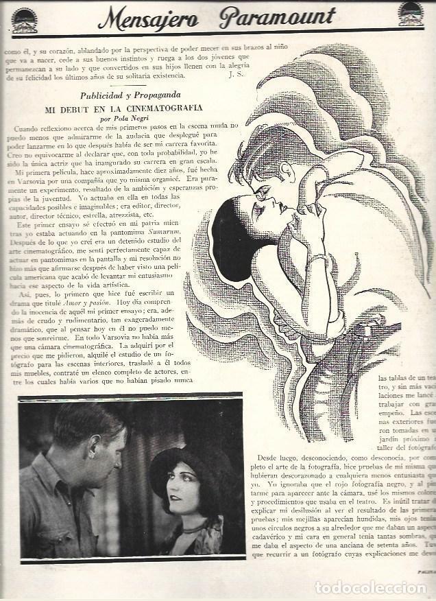 Outros artigos de papel: LAMINA 37510: Pola Negri - VVAA