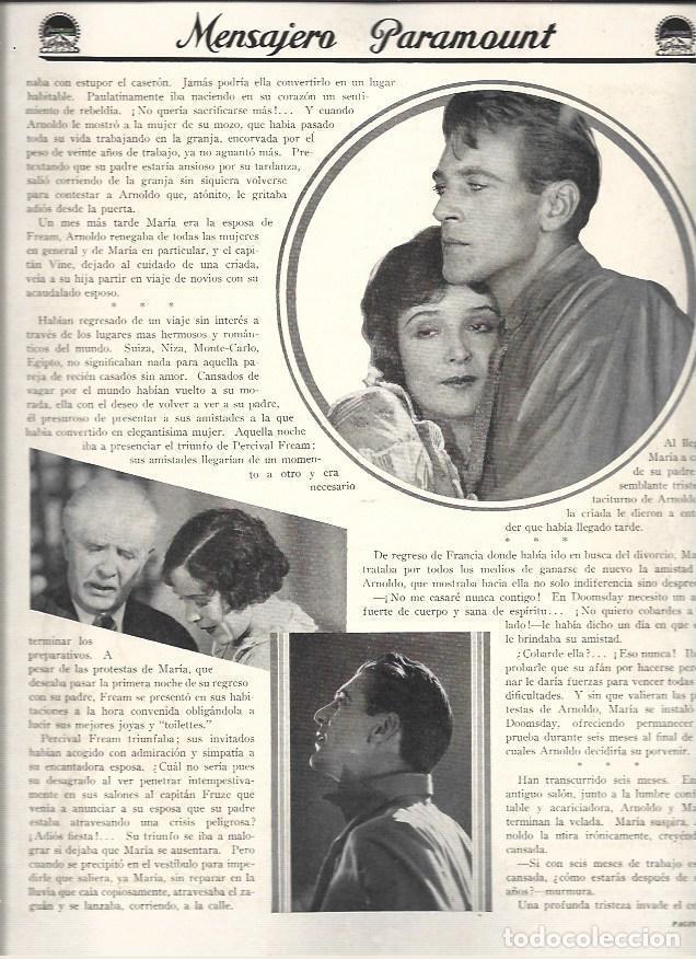 Otros art&iacute;culos de coleccionismo en papel: LAMINA 37516: Gary Cooper y Florence Vidor en Esclava por amor - VVAA