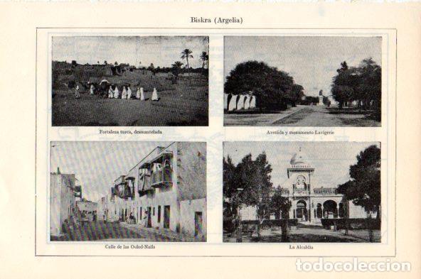 Paper Collecting Others: LAMINA V44088: Vistas de Biskra, Argelia - Varios