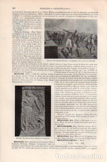 Sammelleidenschaft Andere Papierartikel: LAMINA V43827: Muerte del general Menacho en Badajoz por J. Borrell - Varios