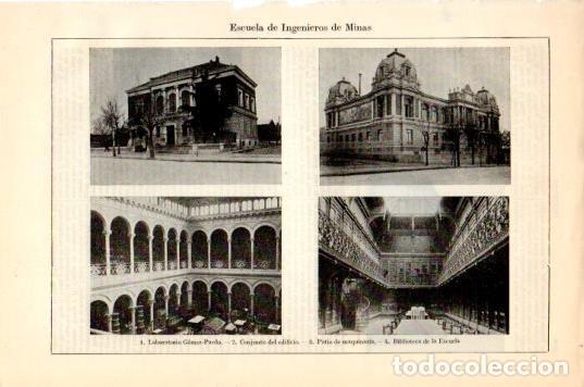 Paper Collecting Others: LAMINA V44655: Escuela de Ingenieros de Minas, Madrid - Varios