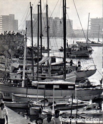 Otros art&iacute;culos de coleccionismo en papel: LAMINA V45405: Vaixells al port de l'Estartit - Josep Pla