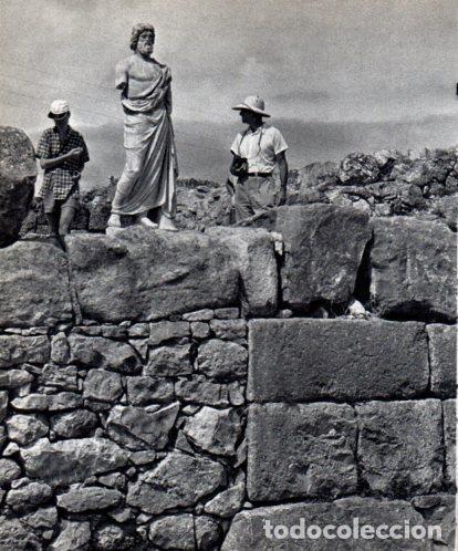 Outros artigos de papel: LAMINA V45407: Estatua a Empuries - Josep Pla