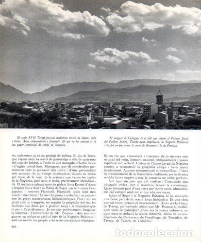 Otros art&iacute;culos de coleccionismo en papel: LAMINA V45509: Vista de Tremp - Josep Pla