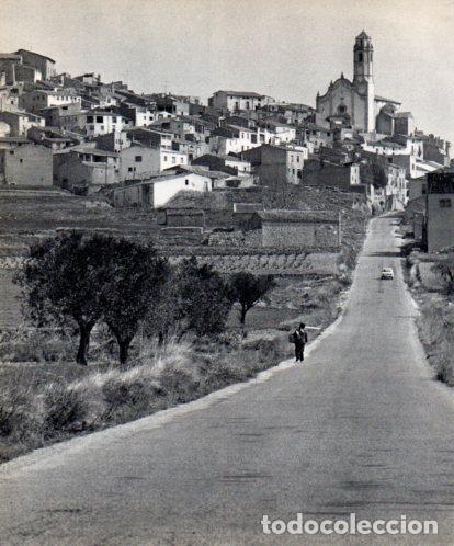 Otros art&iacute;culos de coleccionismo en papel: LAMINA V45527: Vista Barbera de la Conca, Tarragona - Josep Pla