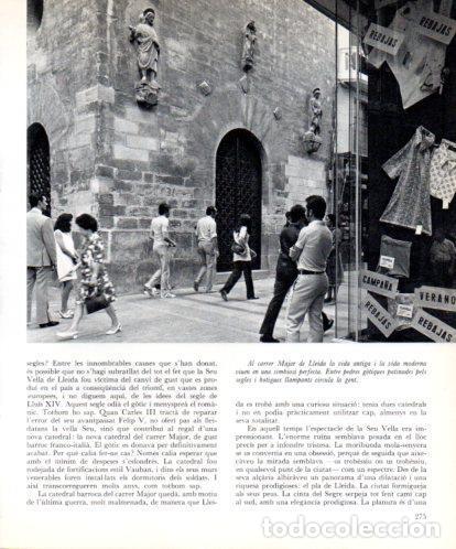 Altri oggetti di carta: LAMINA V45501: Carrer Major de Lleida - Josep Pla