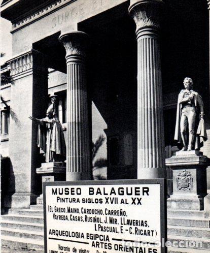 Otros art&iacute;culos de coleccionismo en papel: LAMINA V45542: Museu Victor Balaguer, Vilanova i la Geltru - Josep Pla