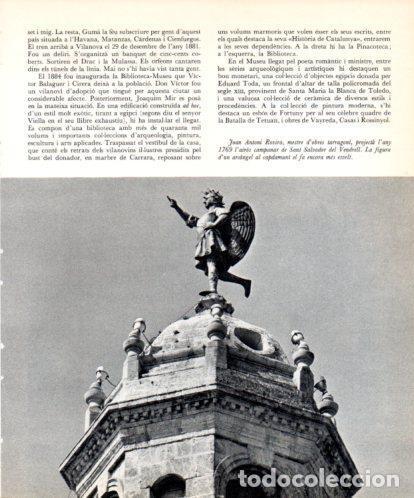 Otros art&iacute;culos de coleccionismo en papel: LAMINA V45543: Arcangel del campanar de Sant Salvador del Vendrell - Josep Pla