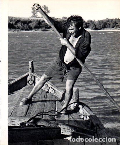 Collectionnisme Papier divers: LAMINA V45555: Pescador al riu Ebre - Josep Pla