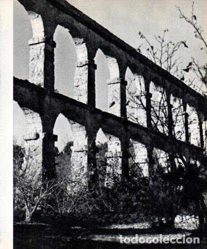 Otros art&iacute;culos de coleccionismo en papel: LAMINA V45546: El Pont del Diable, Tarragona - Josep Pla