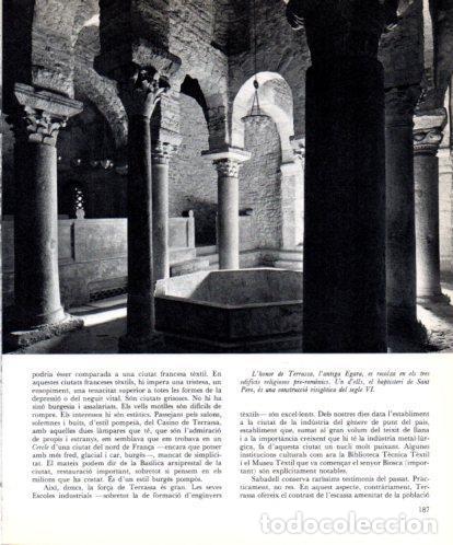 Otros art&iacute;culos de coleccionismo en papel: LAMINA V45459: Baptisteri de Sant Pere, Terrassa - Josep Pla