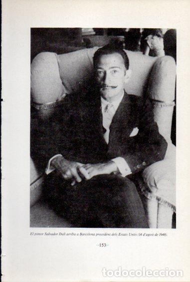 Otros art&iacute;culos de coleccionismo en papel: LAMINA V45098: Salvador Dali agost 1948 - Jaume Sobreques i Callico