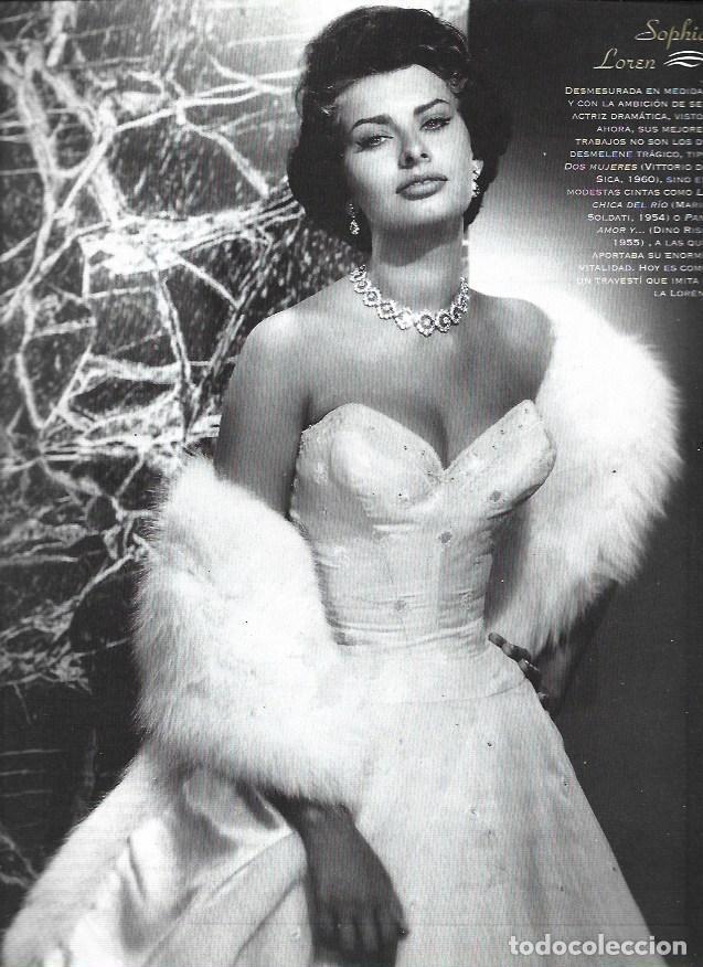 Otros art&iacute;culos de coleccionismo en papel: LAMINA 37606: Sofia Loren - Maruja Torres