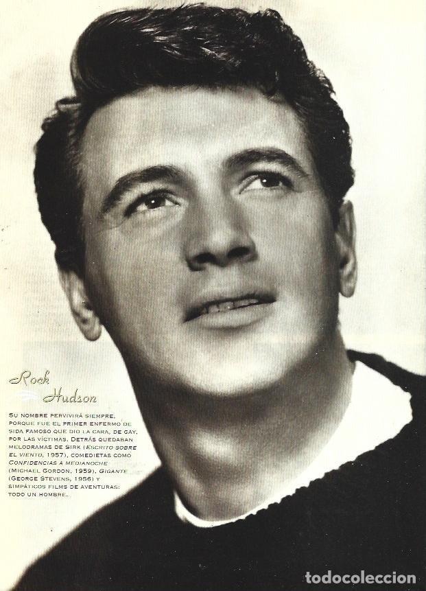 Otros art&iacute;culos de coleccionismo en papel: LAMINA 37615: Rock Hudson - Maruja Torres