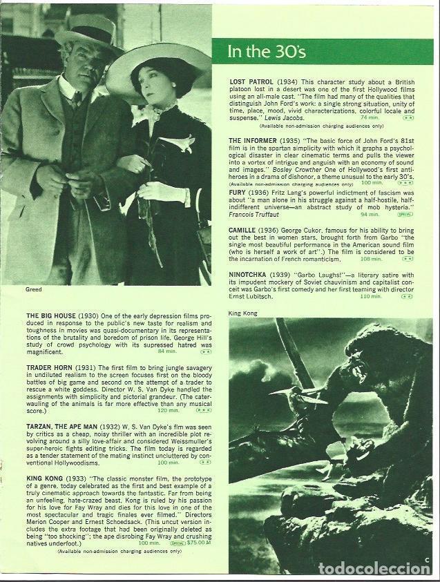 Otros art&iacute;culos de coleccionismo en papel: LAMINA 38122: Escenas de Greed y King Kong - VVAA