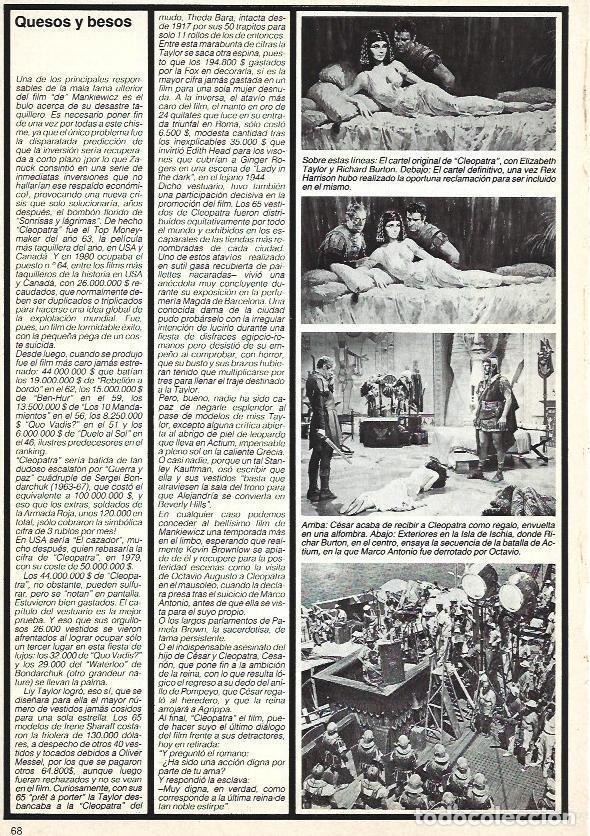 Otros art&iacute;culos de coleccionismo en papel: LAMINA 38095: Escenas de Cleopatra - Alejandro Gorina