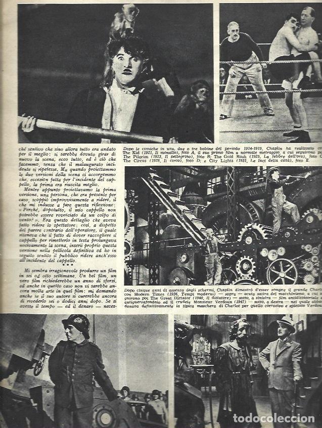 Otros art&iacute;culos de coleccionismo en papel: LAMINA 37963: Charles Chaplin en diferentes peliculas - VVAA