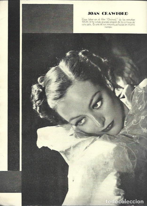Otros art&iacute;culos de coleccionismo en papel: LAMINA 38012: Joan Crawford en Chained - VVAA
