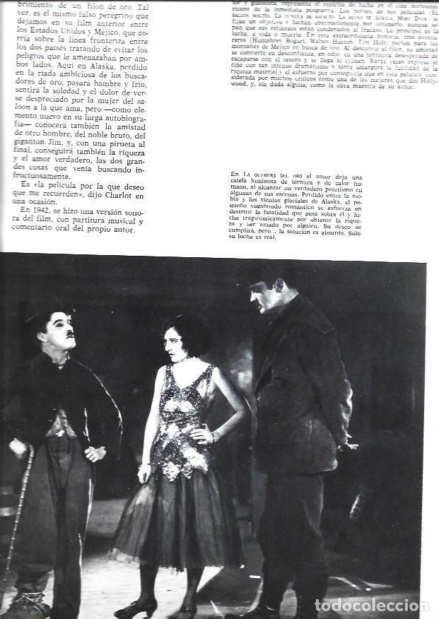 Otros art&iacute;culos de coleccionismo en papel: LAMINA 38157: Charles Chaplin en La Quimera del Oro - VVAA