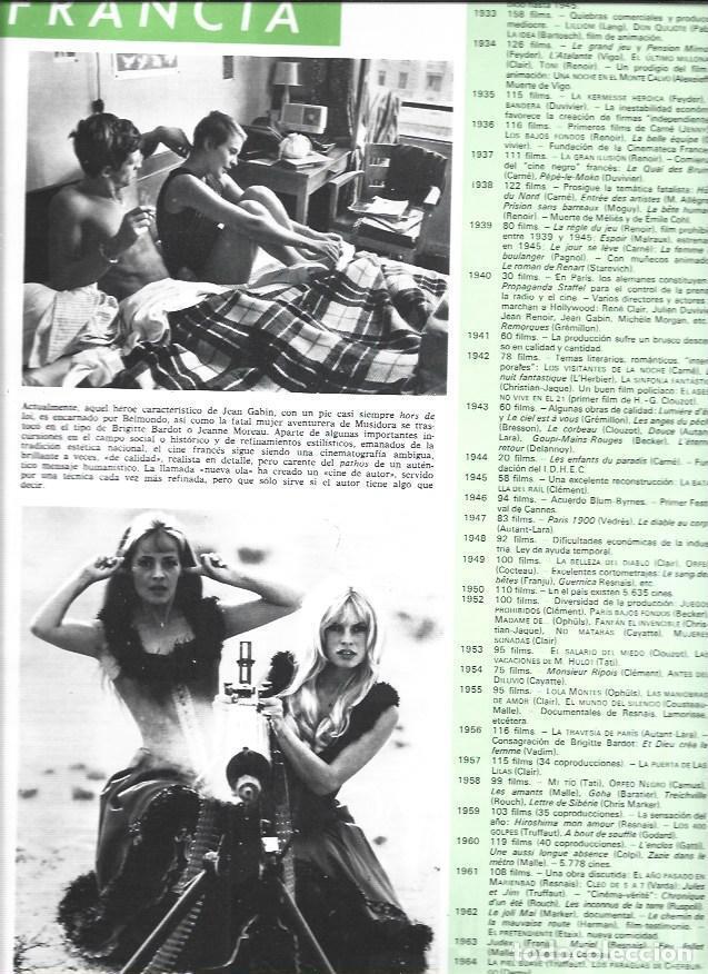 Otros art&iacute;culos de coleccionismo en papel: LAMINA 38373: Jean Gabin, Brigitte Bardot y Jeanne Moreau - VVAA