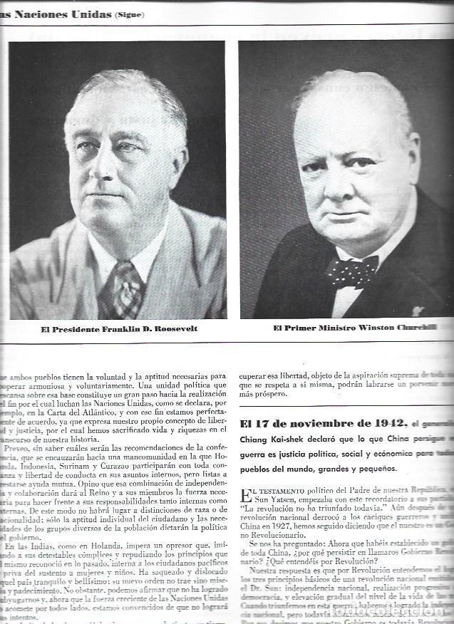 Otros art&iacute;culos de coleccionismo en papel: LAMINA 38394: Roosevelt y Churchill - VVAA